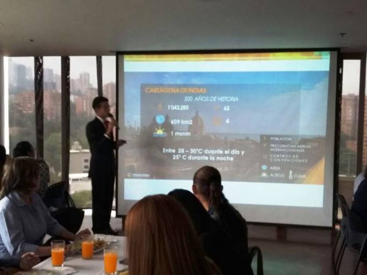 Empresarios cartageneros promueven turismo de la ciudad en cuatro capitales colombianas