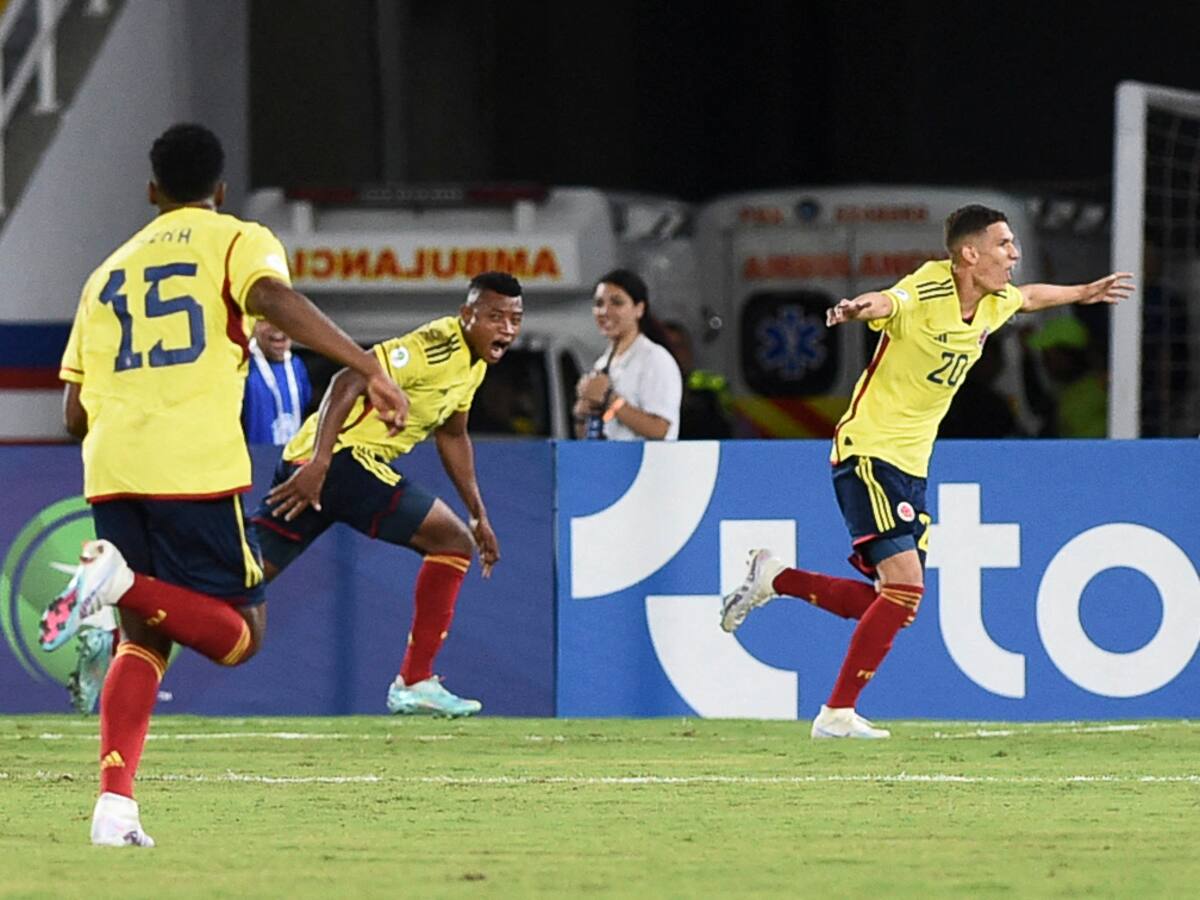 Selección Colombia Sub-20: posible once titular ante Argentina en el Sudamericano
