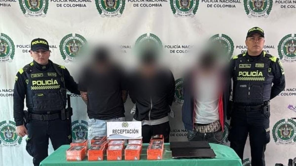 Recuperan mercancía y capturan a tres delincuentes que robaban casas en Kennedy