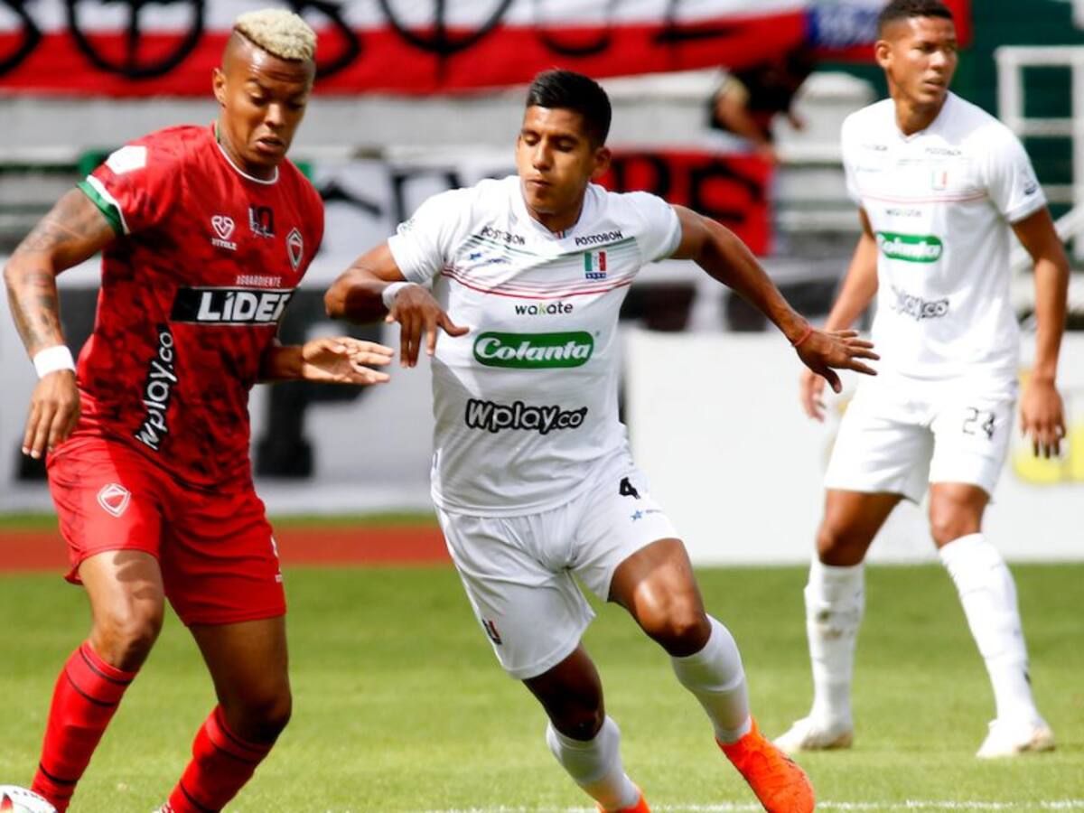 Once Caldas dejó ir la victoria en el último minuto ante Patriotas