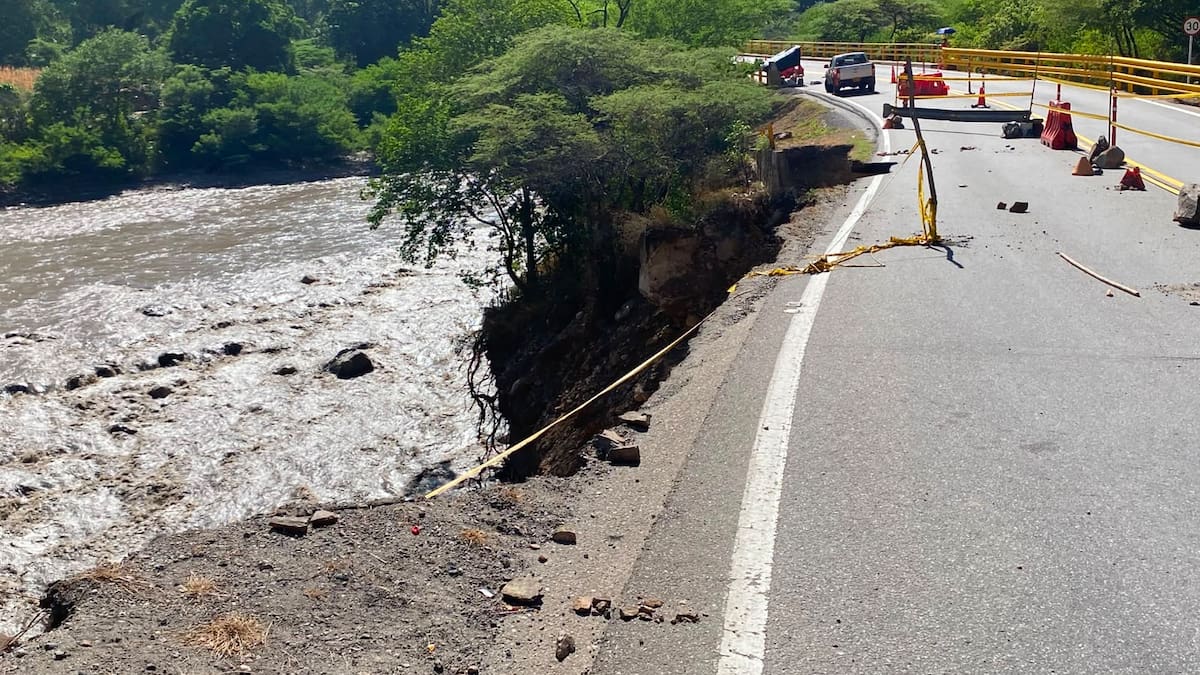 Piden declarar urgencia manifiesta en la vía Bucaramanga – San Gil por emergencia en Pescadero