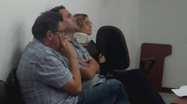Hermanos Ávila en audiencia de imputación de cargos en Barranquilla. 