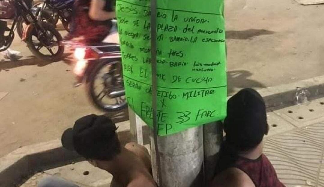 Desaparecidos en Tibú