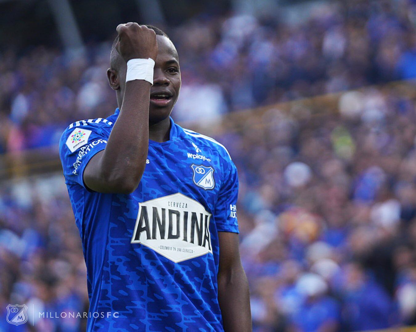 Carlos Gómez, extremo de 20 años de Millonarios, es una de las grandes figuras de la Liga / @MilllosFCOficial.