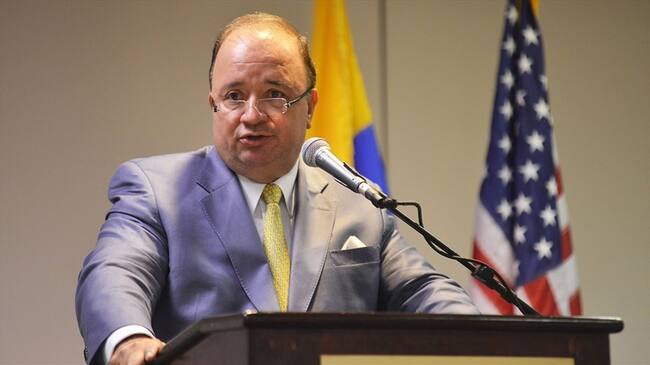 Luis Carlos Villegas, ministro de Defensa. Foto: Colprensa