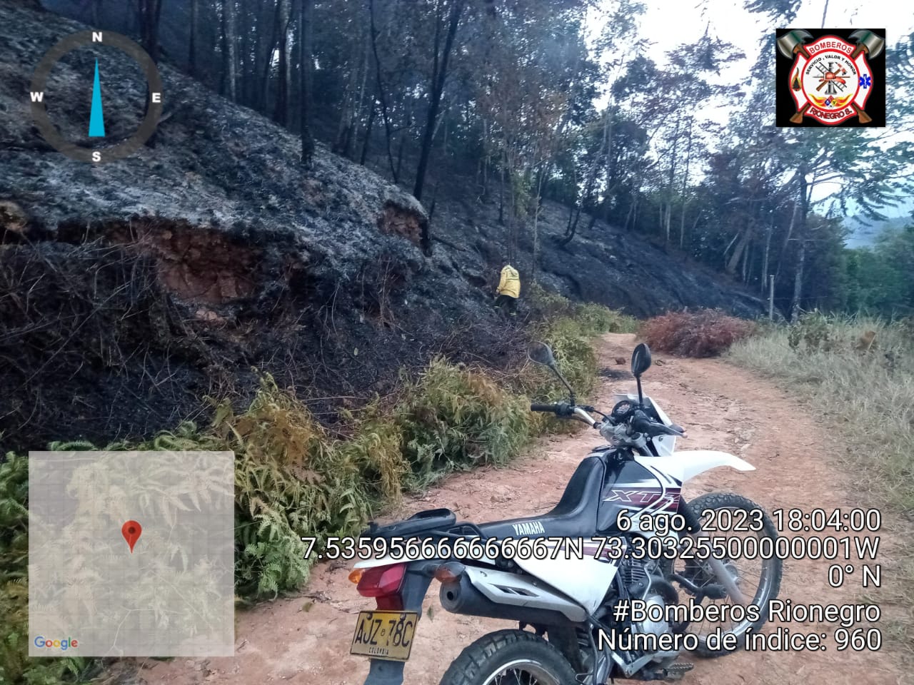 Le metieron candela a una montaña virgen de Santander