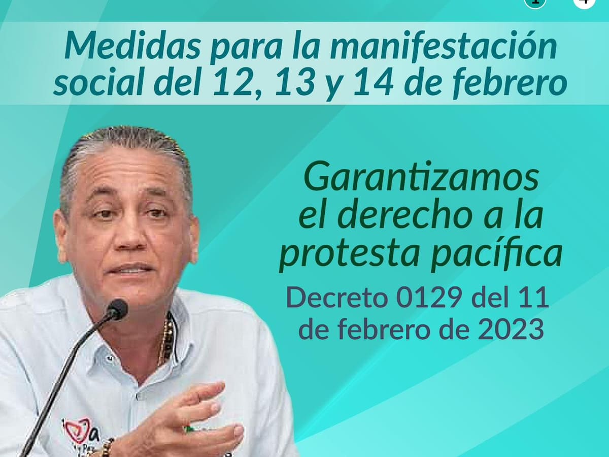 Neiva también tendrá restricciones para jornadas de protesta social
