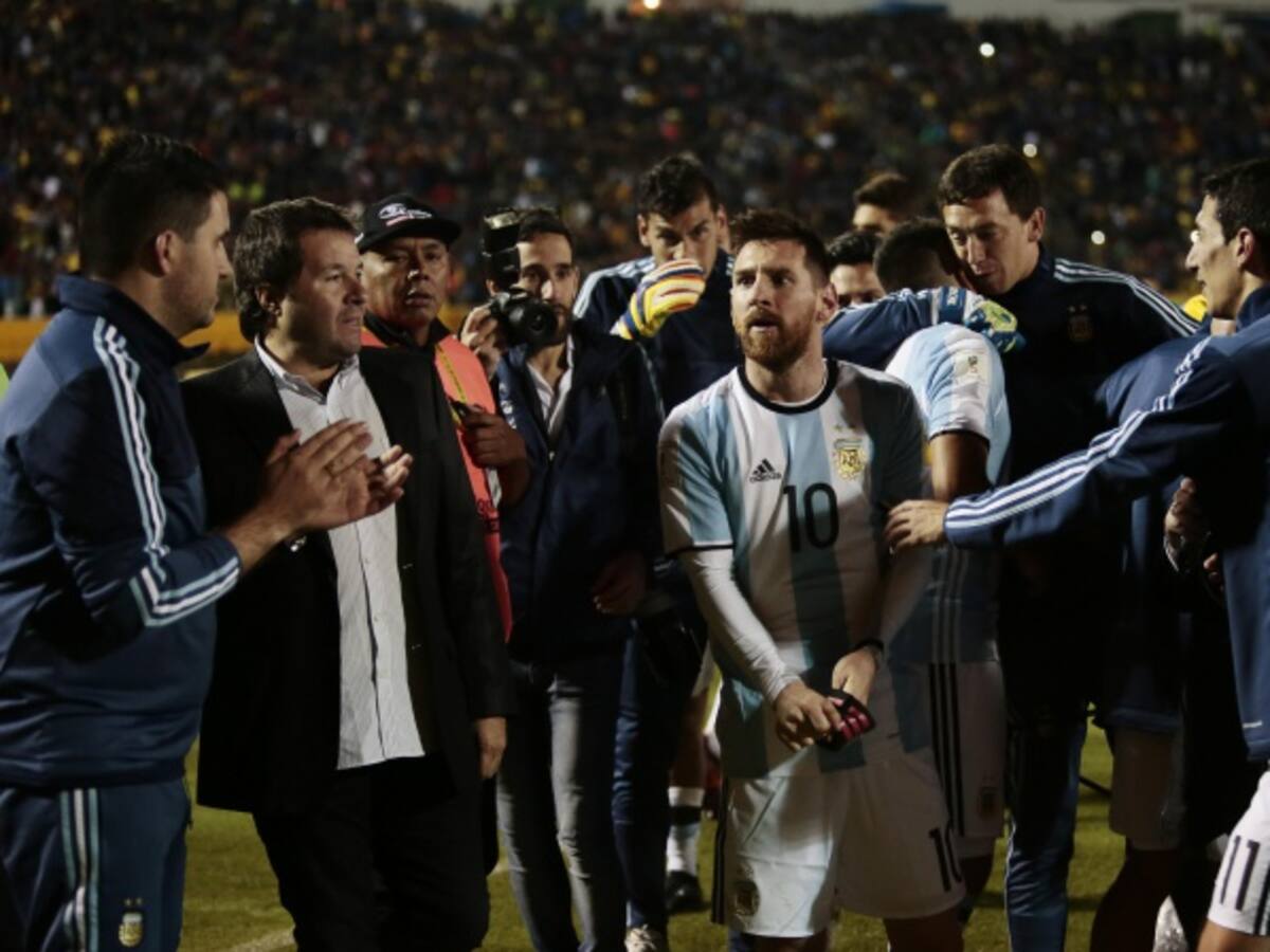 Recital de Messi en Quito pone a Argentina en Mundial