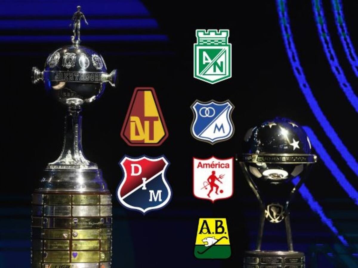 Sorteos de fase previa de Sudamericana y Libertadores: Rivales de los equipos colombianos