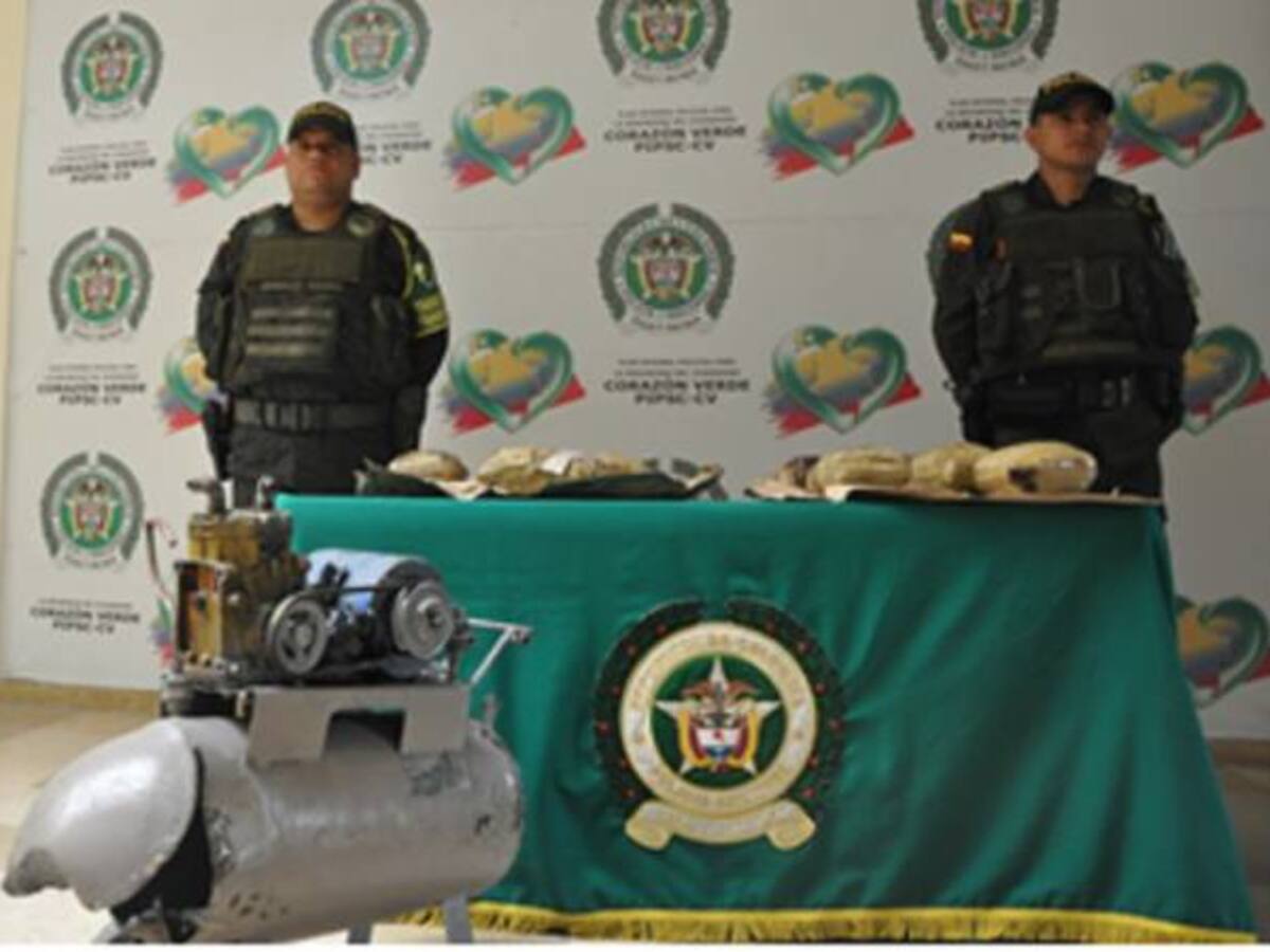 En un compresor la policía del Quindío halló 10 mil dosis de marihuana