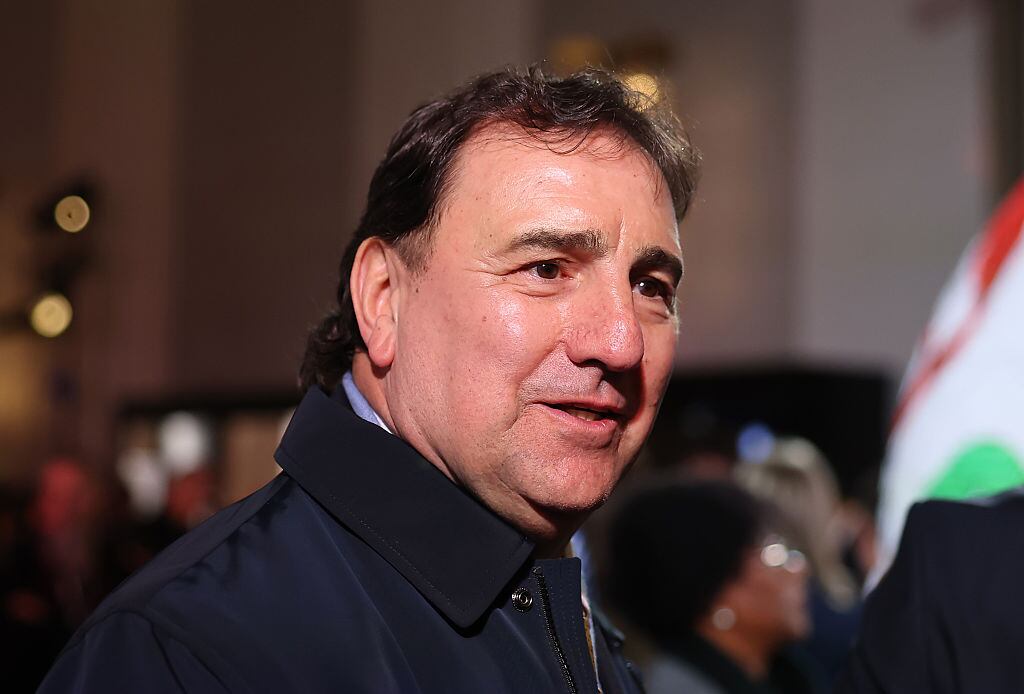 WASHINGTON, DC - DECEMBER 05: Nestor Lorenzo, Head Coach of Colombia, poses on the red carpet prior to the FIFA World Cup 2026 Official Draw at John F. Kennedy Center for the Performing Arts on December 05, 2025 in Washington, DC.  (Photo by Hector Vivas - FIFA/2025 FIFA)