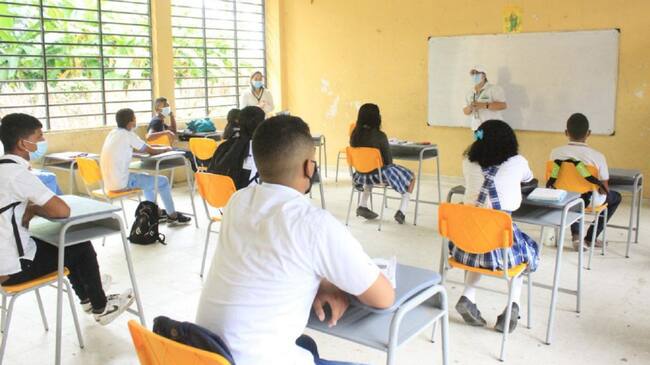 La Institución Educativa de Juan Arias se convirtió en la primera en retomar clases presenciales en el municipio