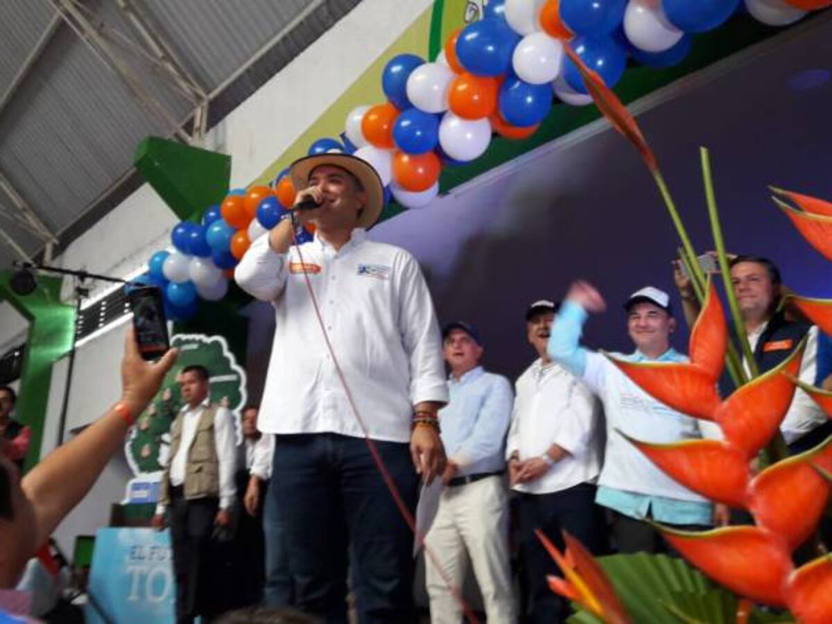Con una diferencia de 78.902 votos, Duque ganó en Armenia y Quindío