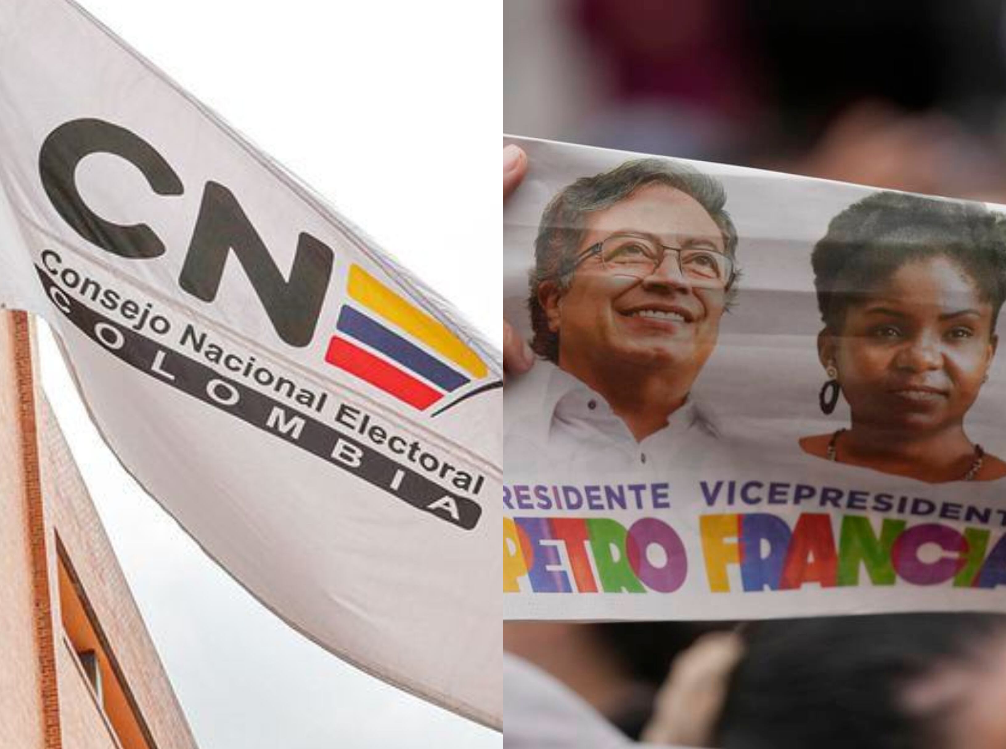 CNE y Campaña Petro Presidente | Fotos: Colprensa