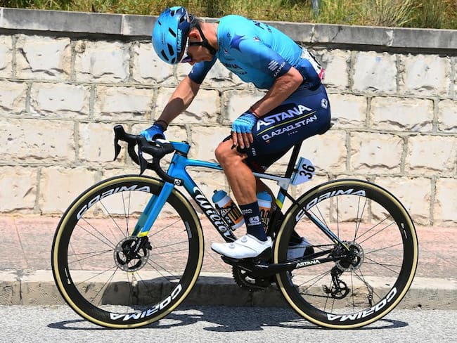 Miguel Ángel López durante su participación en el pasado Giro de Italia.