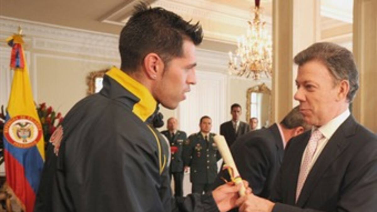 Exaltada en Palacio de Nariño la Selección Colombia de fútbol de Salón