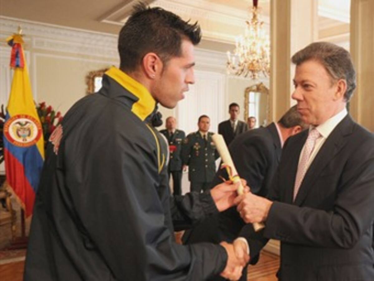 Exaltada en Palacio de Nariño la Selección Colombia de fútbol de Salón