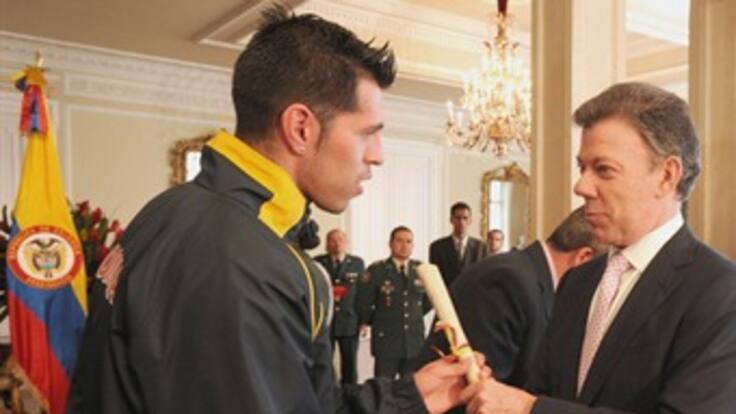 Exaltada en Palacio de Nariño la Selección Colombia de fútbol de Salón