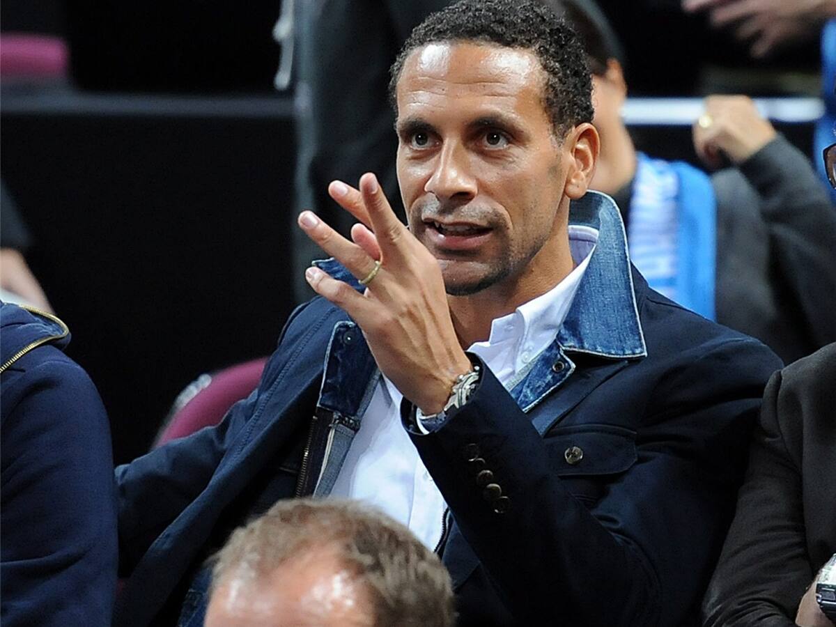 Rio Ferdinand también es amante del baloncesto