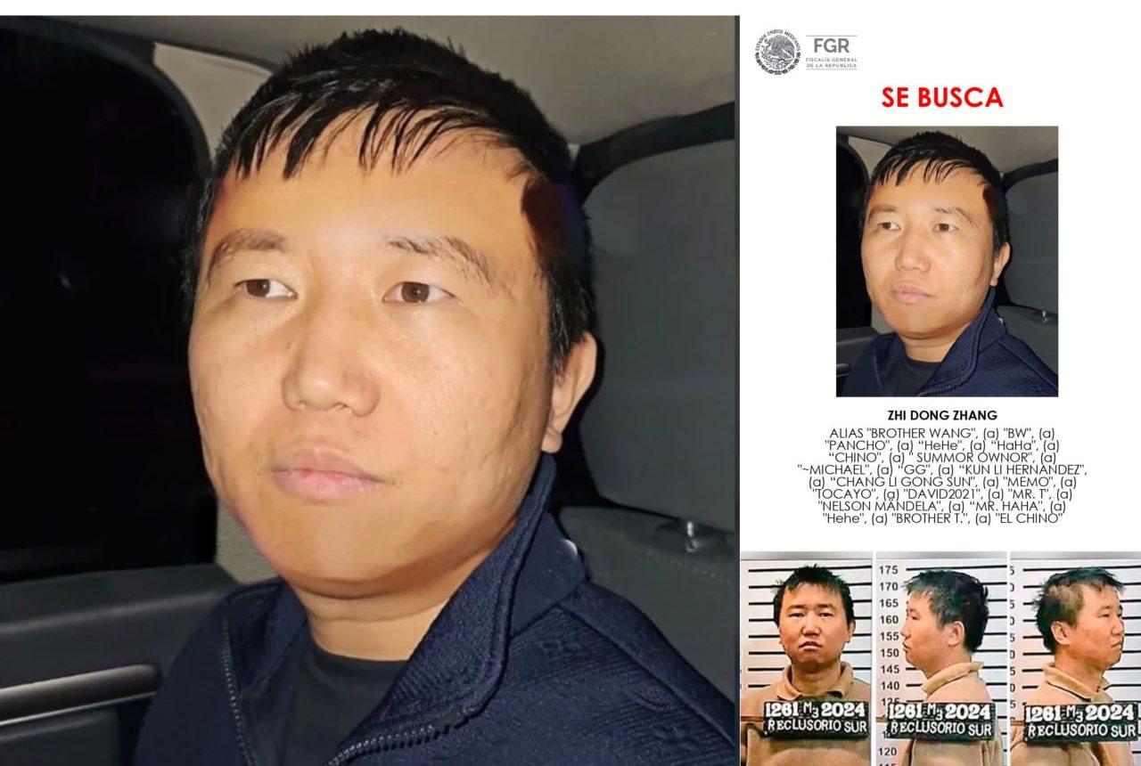 Zhi Dong Zhang se fugó de México cuando enfrentaba un proceso de extradición hacia Estados Unidos, donde es acusado de lavado de dinero del narcotráfico.
(Foto:  Cortesía Fiscalía General de la República de México)