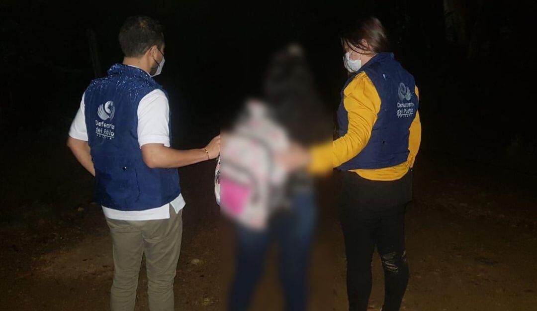 Menor de 15 años liberada en el Catatumbo.