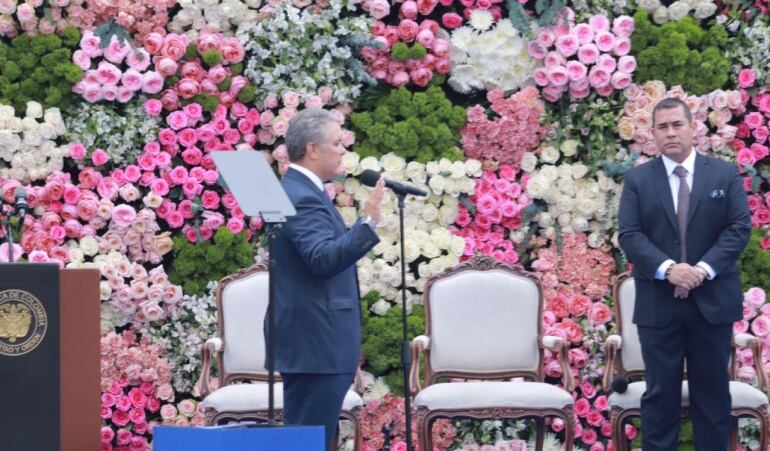 Discurso y juramento Iván Duque