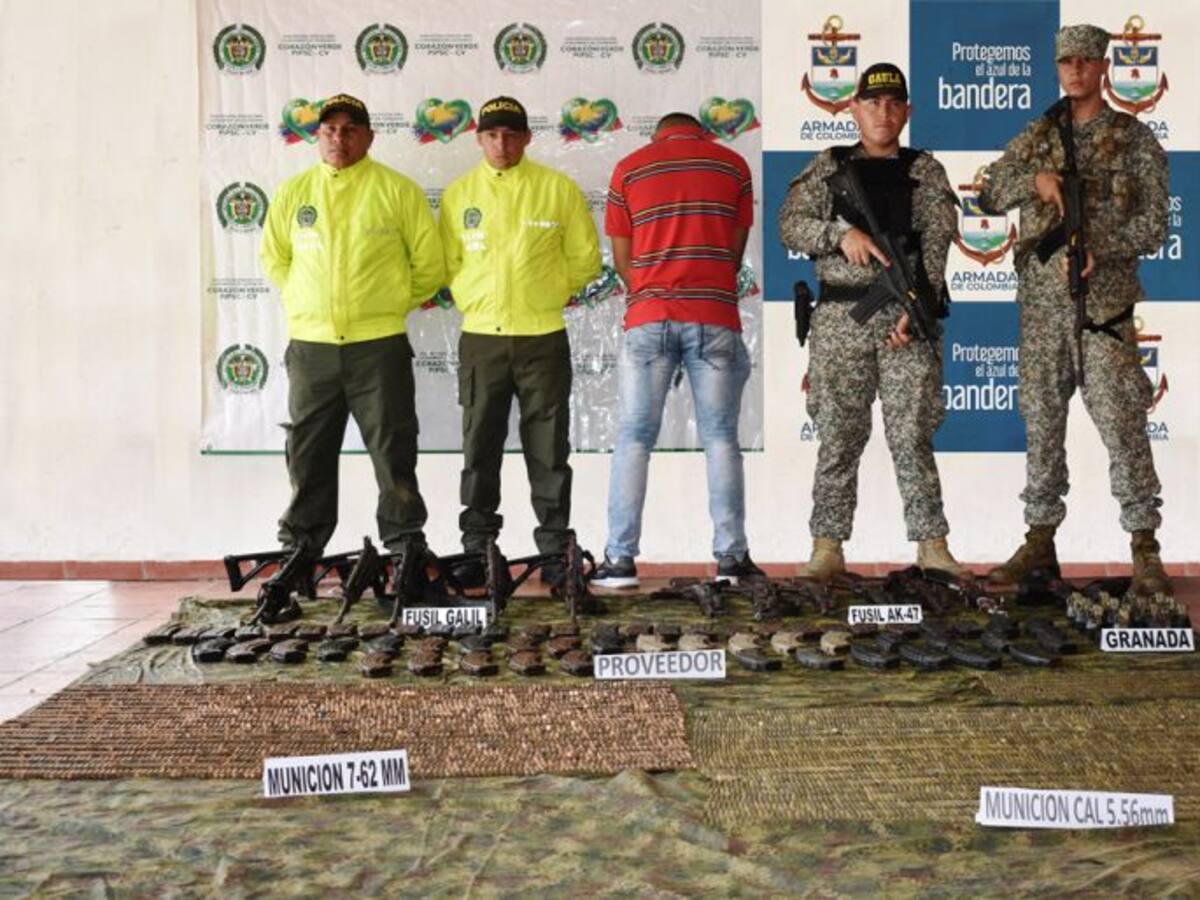 Hallan depósitos ilegales con material de guerra en los Montes de María