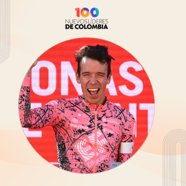 Rigoberto Urán, ciclista colombiano en el Tour de España 2022 (Foto: Getty Images)