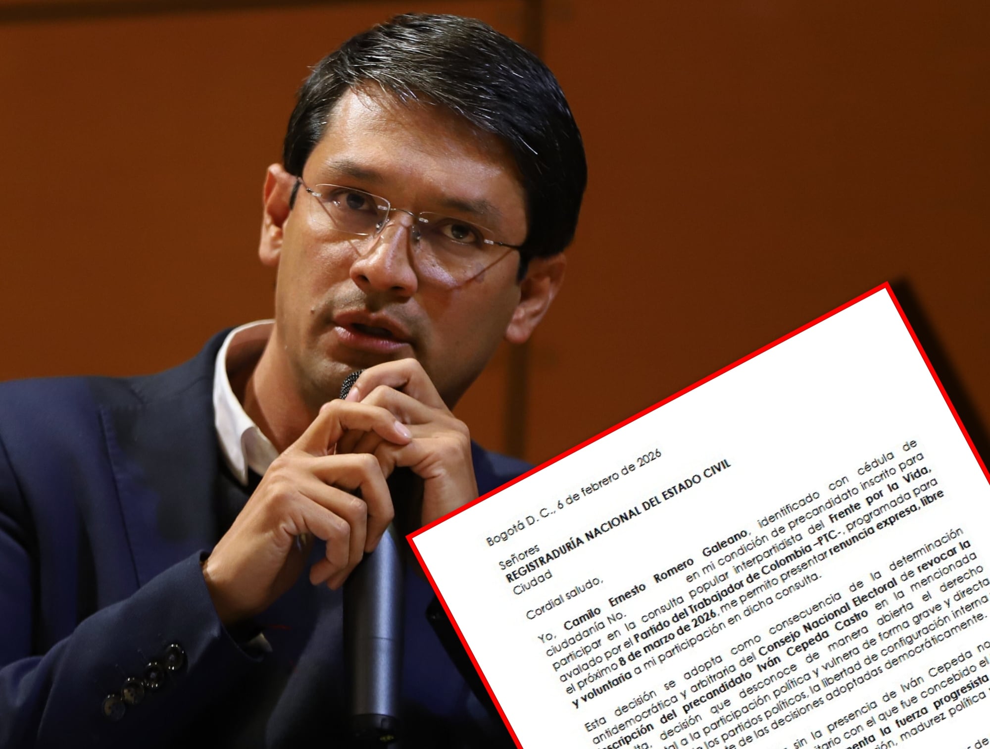 Camilo Romero. Foto: (Colprensa - Álvaro Tavera)