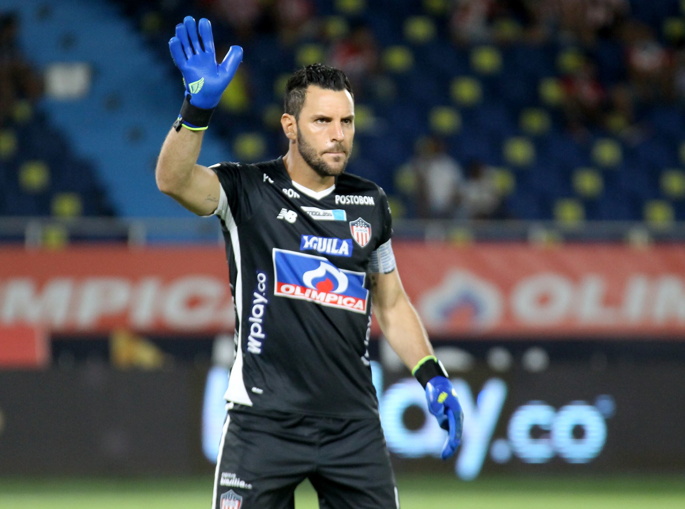 Sebastián Viera abandona el Junior de Barranquilla. Photo: VizzorImage / Jesus Rico