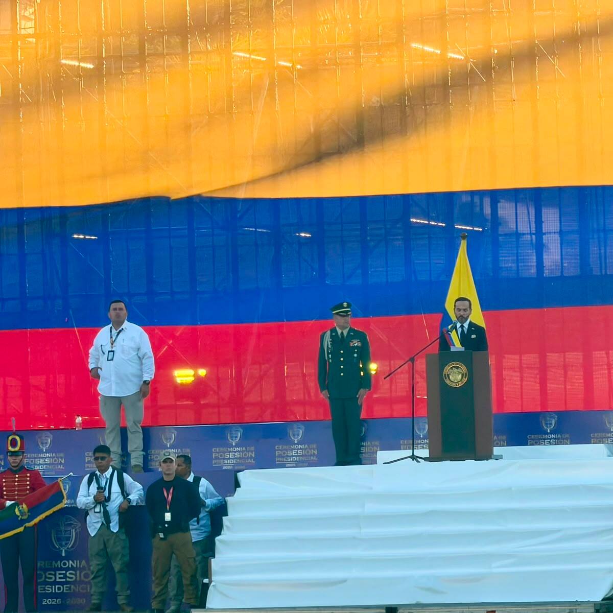 Abelardo de la Espriella dio su primer discurso como presidente de Colombia: esto dijo