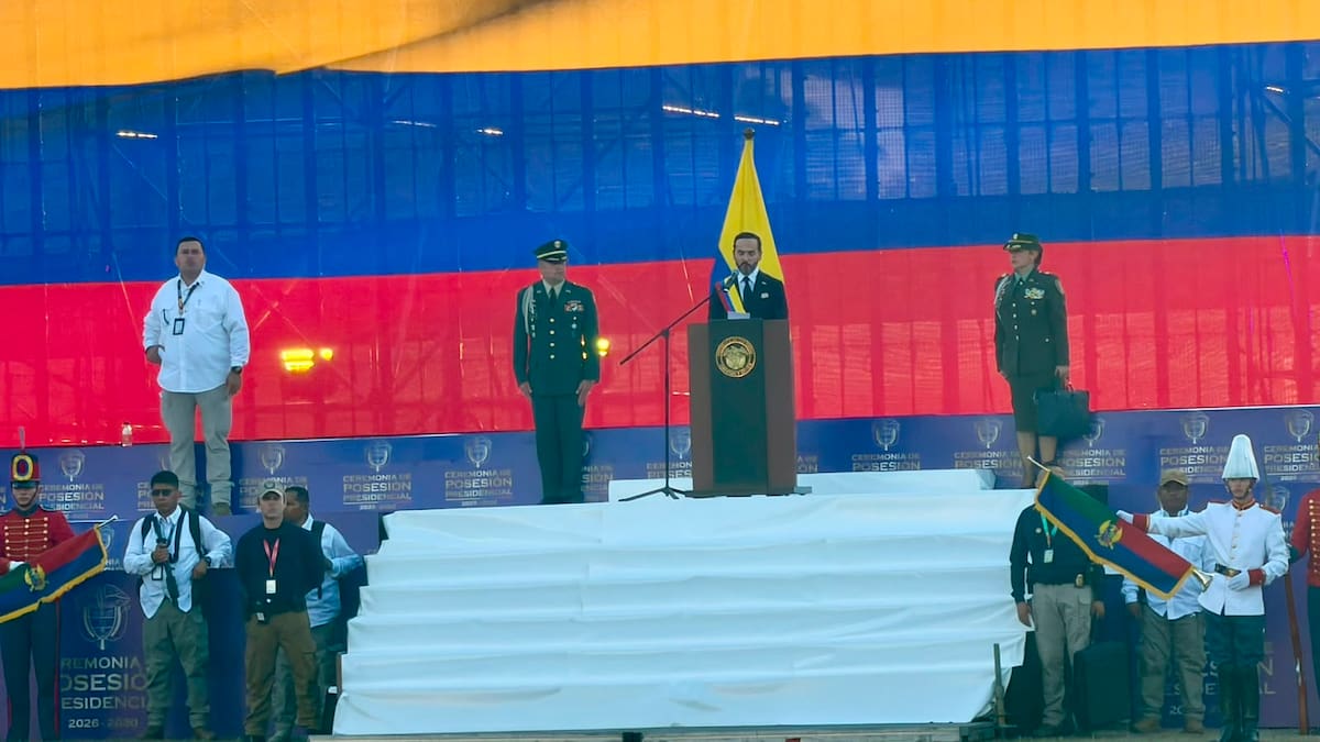 Abelardo de la Espriella dio su primer discurso como presidente de Colombia: esto dijo