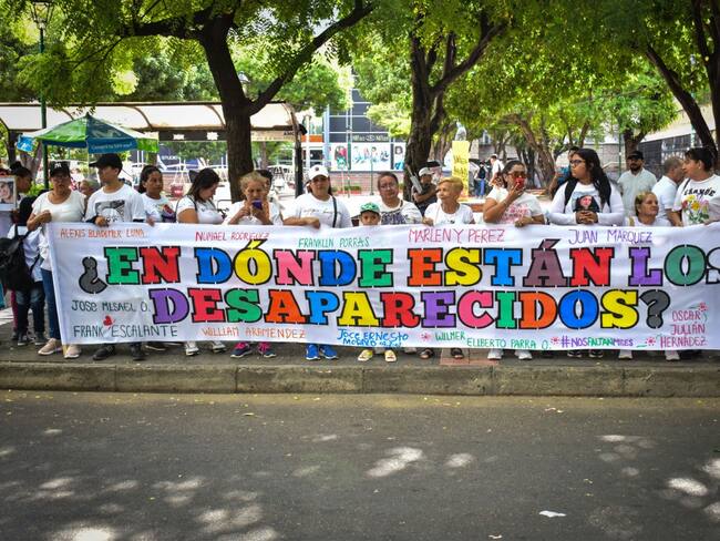 Familiares de los desaparecidos en Norte de Santander siguen exigiendo respuestas - Foto: Cortesía Contra Sentido