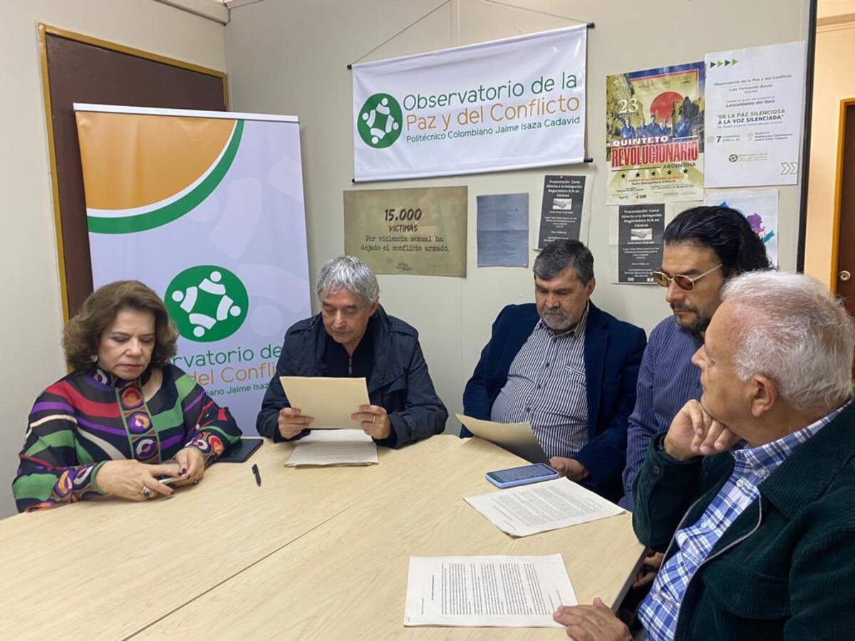 Carta abierta a la comisión negociadora del ELN, pide el cese bilateral del fuego