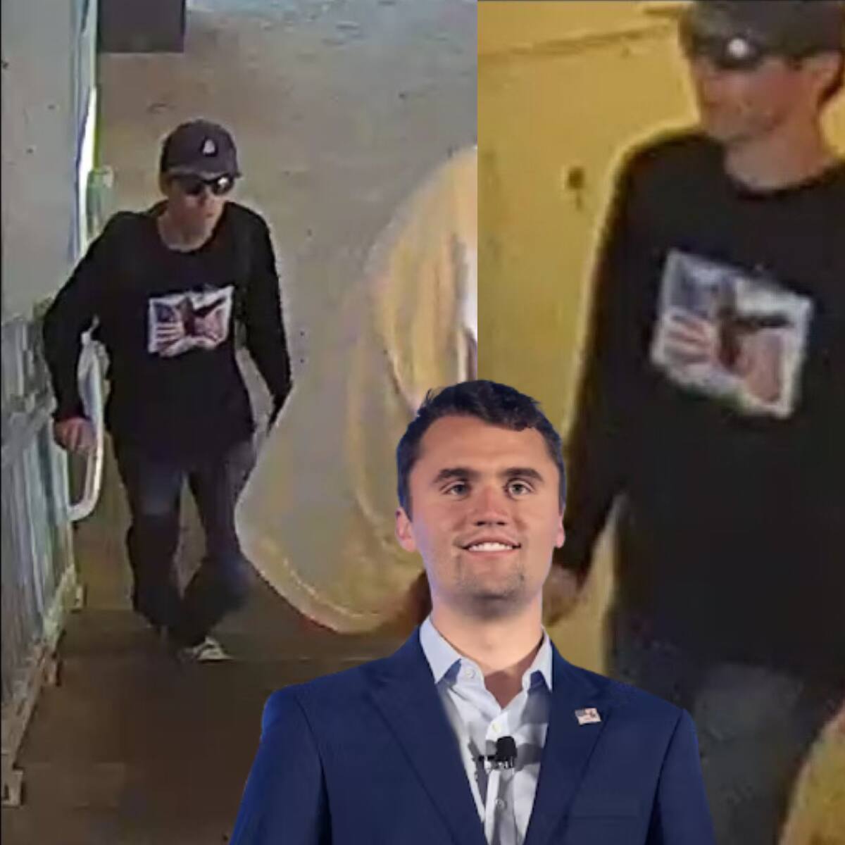 FBI publica fotos del sospechoso de asesinar a Charlie Kirk