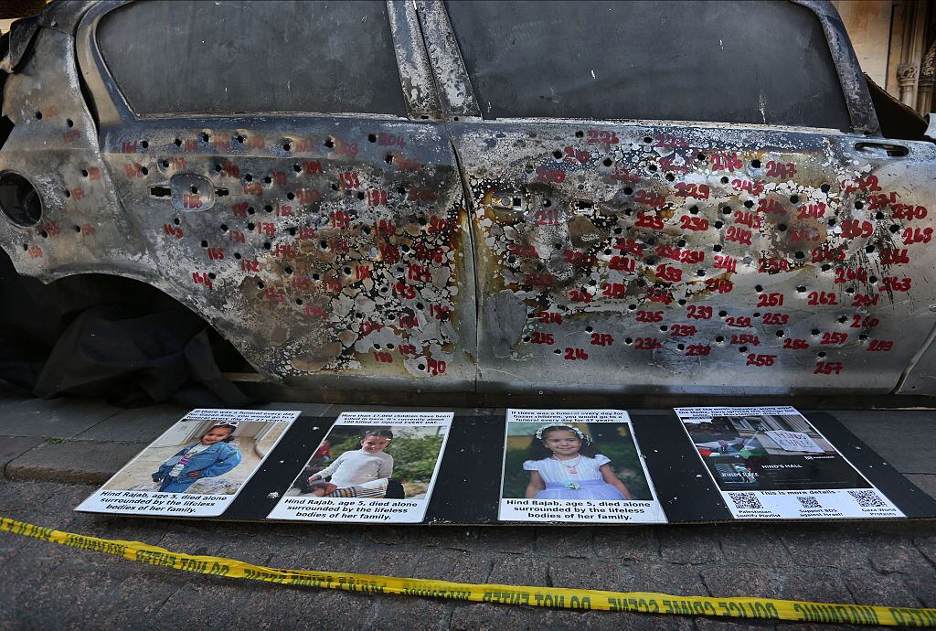 Caso Hind Rajab. (Photo by Martin Pope/Getty Images)