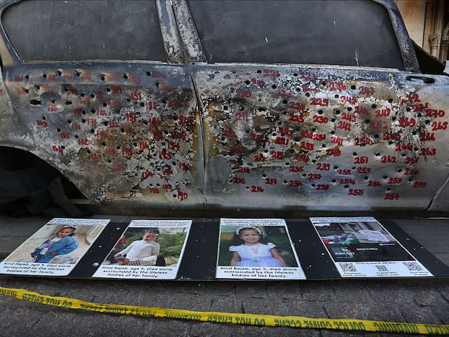 Caso Hind Rajab. (Photo by Martin Pope/Getty Images)