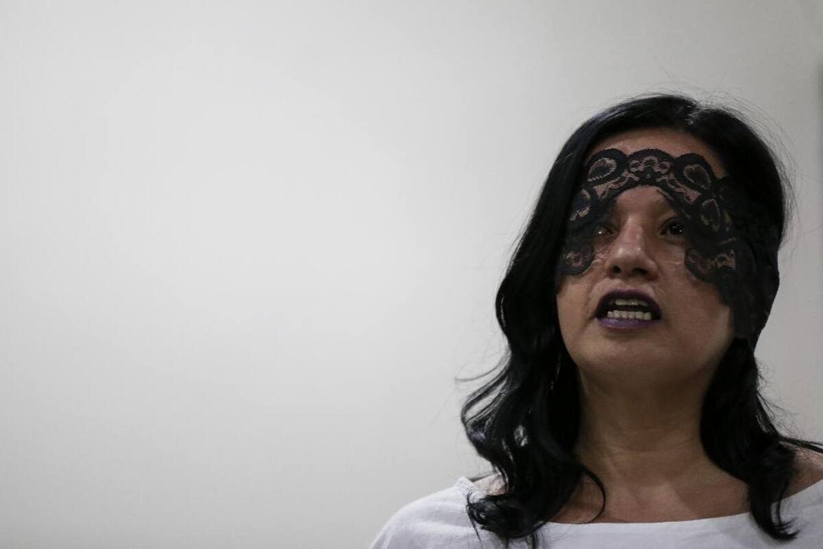 Luego de que el Inpec la había censurado por el contenido de una nueva obra de teatro que desde hace meses Johanna Bahamón venía preparando con las reclusas de la cárcel El Buen Pastor, este lunes la presentó en las instalaciones de la Defensoría del Pueblo en Bogotá