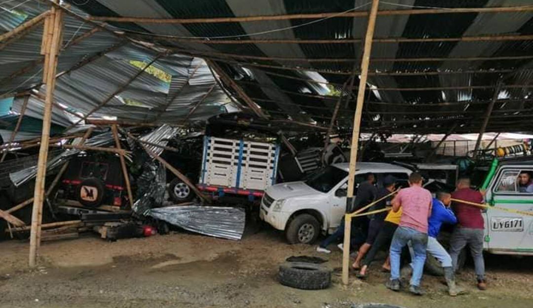 Avalancha en Herrera, Tolima 