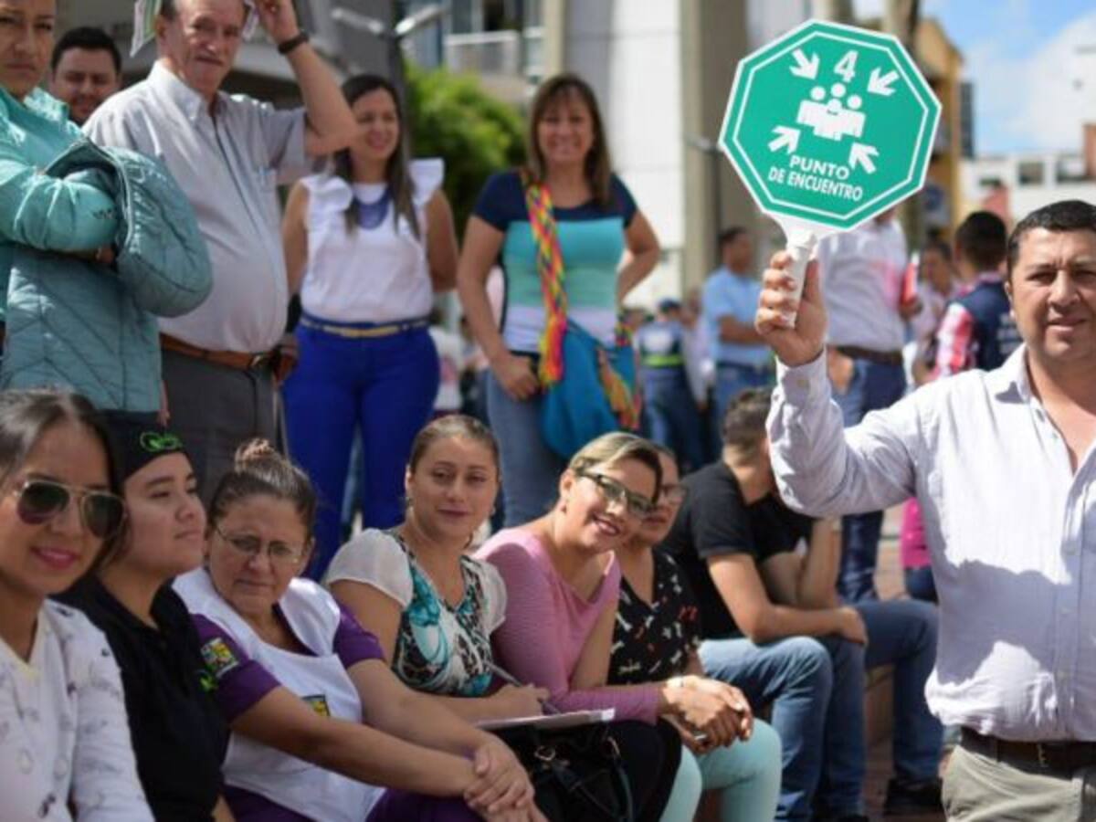 100.000 personas participaron en el simulacro por sismo en el Quindío