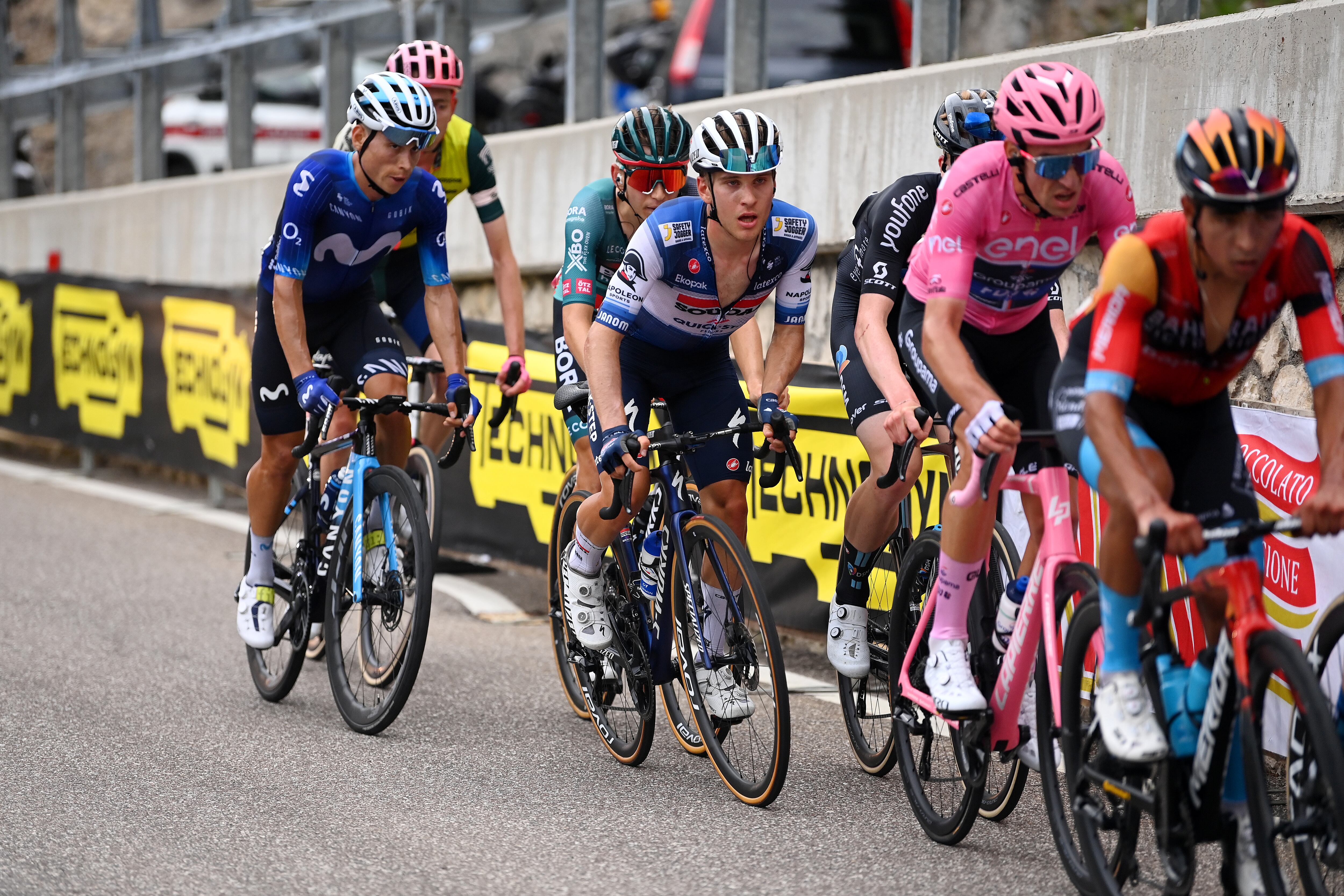 Einer Rubio durante la etapa 16 del Giro. (Photo by Tim de Waele/Getty Images)