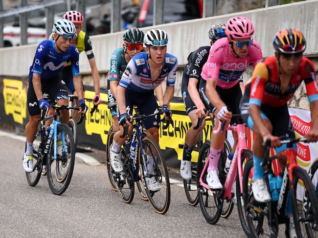 Einer Rubio durante la etapa 16 del Giro. (Photo by Tim de Waele/Getty Images)