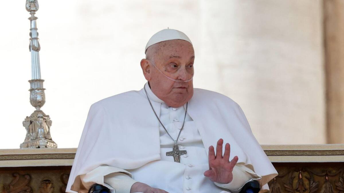 Papa Francisco: aún es incierta la participación del pontífice en Semana Santa