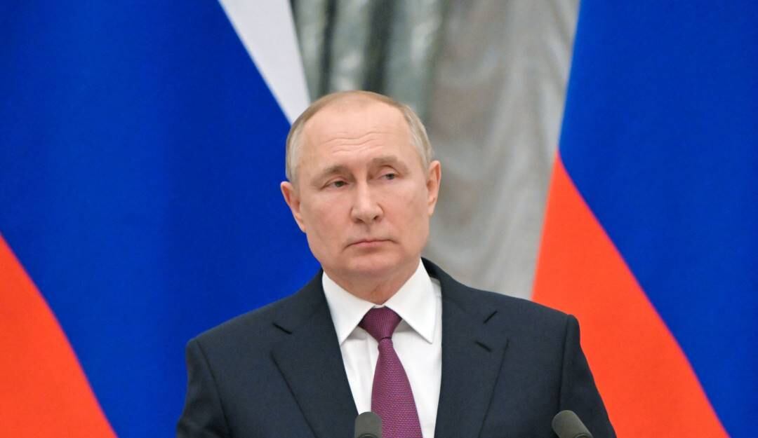 El presidente Vladimir Putin en el Kremlin. Foto: Getty