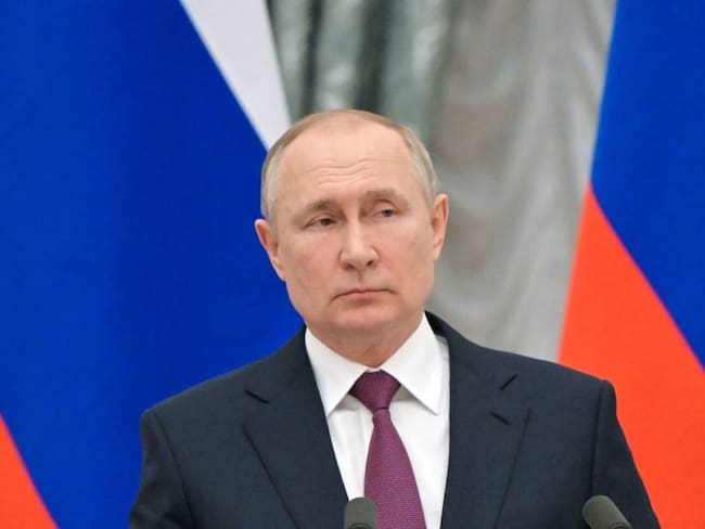 El presidente Vladimir Putin en el Kremlin. Foto: Getty