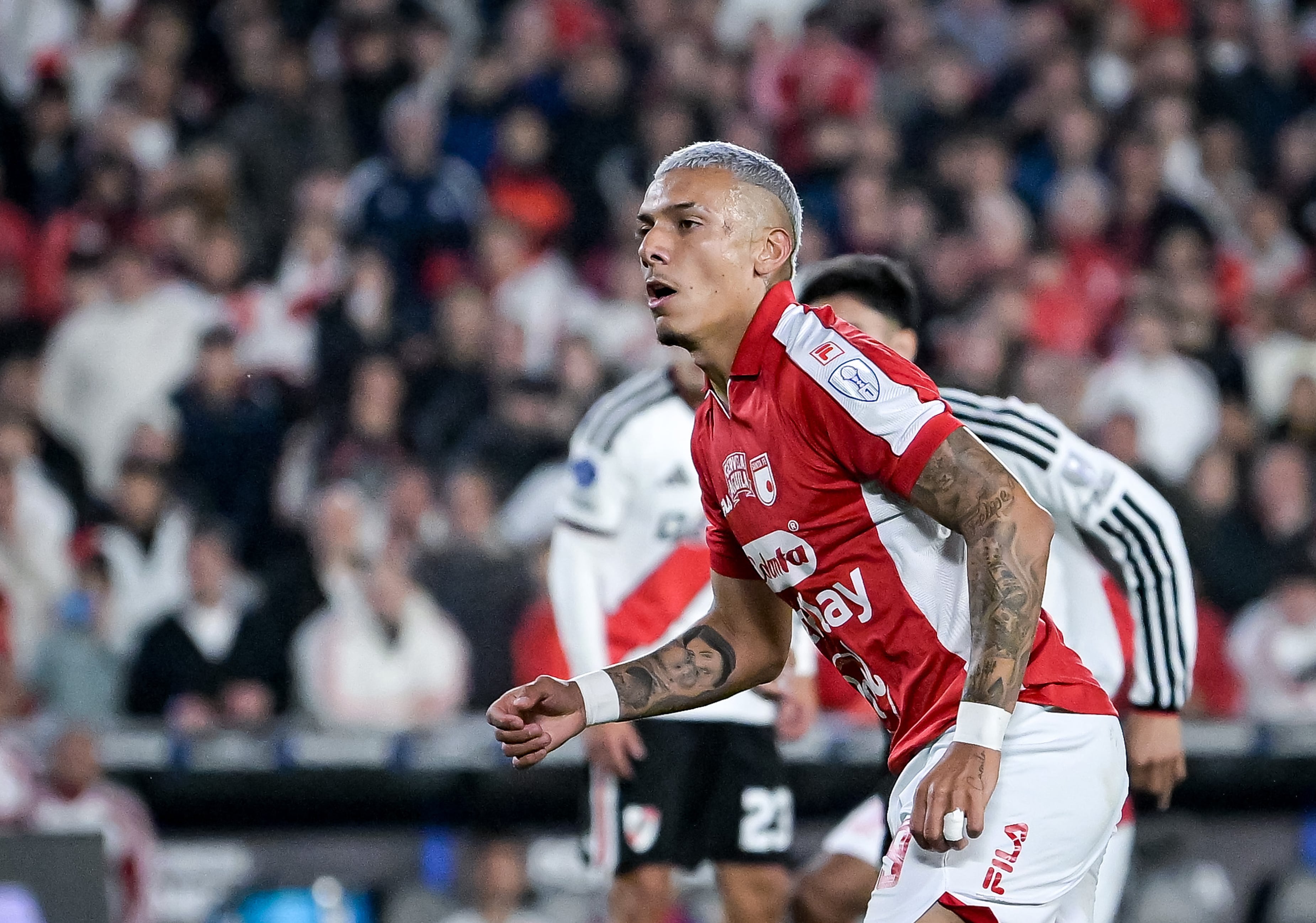 Santa Fe elimina a River en penales y clasifica a cuartos de final de Copa Sudamericana: resumen. (Photo by Marcelo Endelli/Getty Images)