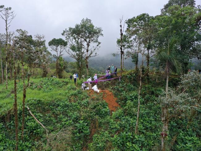 Los cuerpos fueron encontrados en los municipios de Urrao y Frontino. Foto: Unidad de Búsqueda.