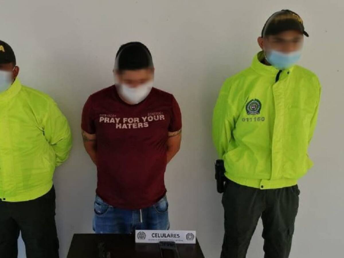 Cayó alias ‘Ronald’, presunto responsable de varios hurtos en Cartagena