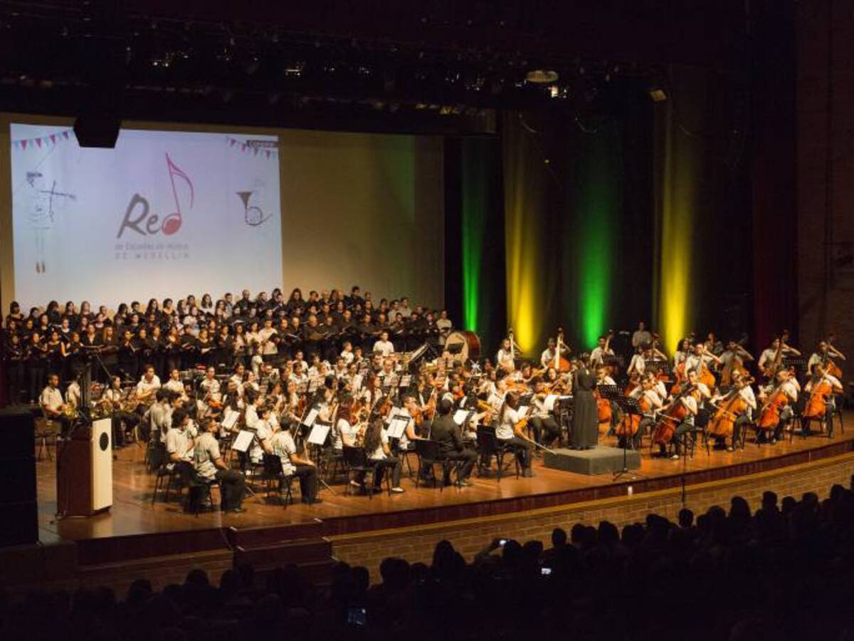 La Red de Escuelas de Música de Medellín tiene 20 mil hijos