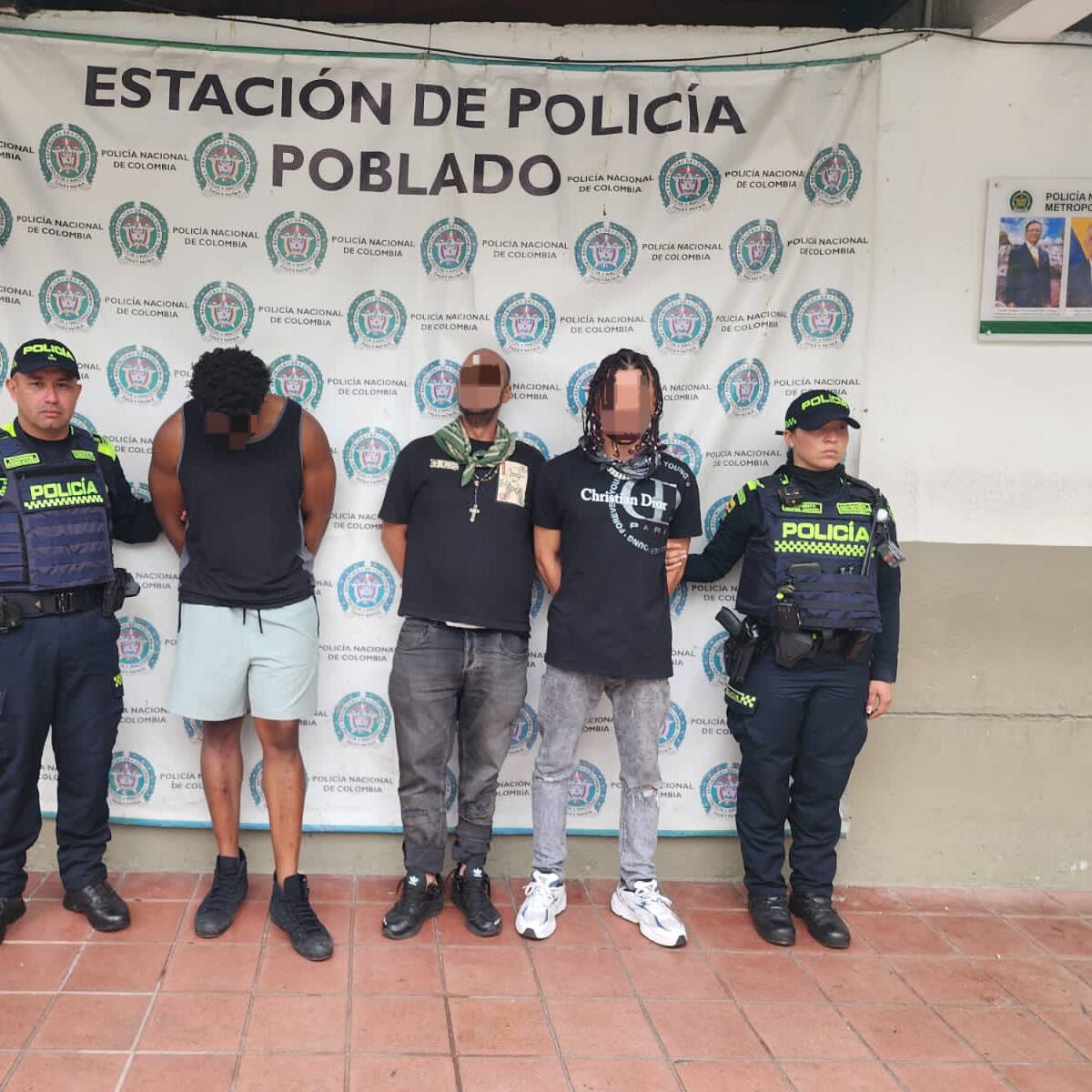 Tres extranjeros contrataron a menores con fines sexuales en Medellín y los capturaron